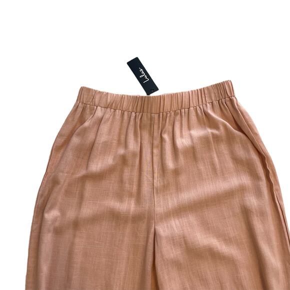 LULUS Taking a Vacation Light Pink Side Slit Jogger Pants Womens M, Coastal Boho - Picture 4 of 11